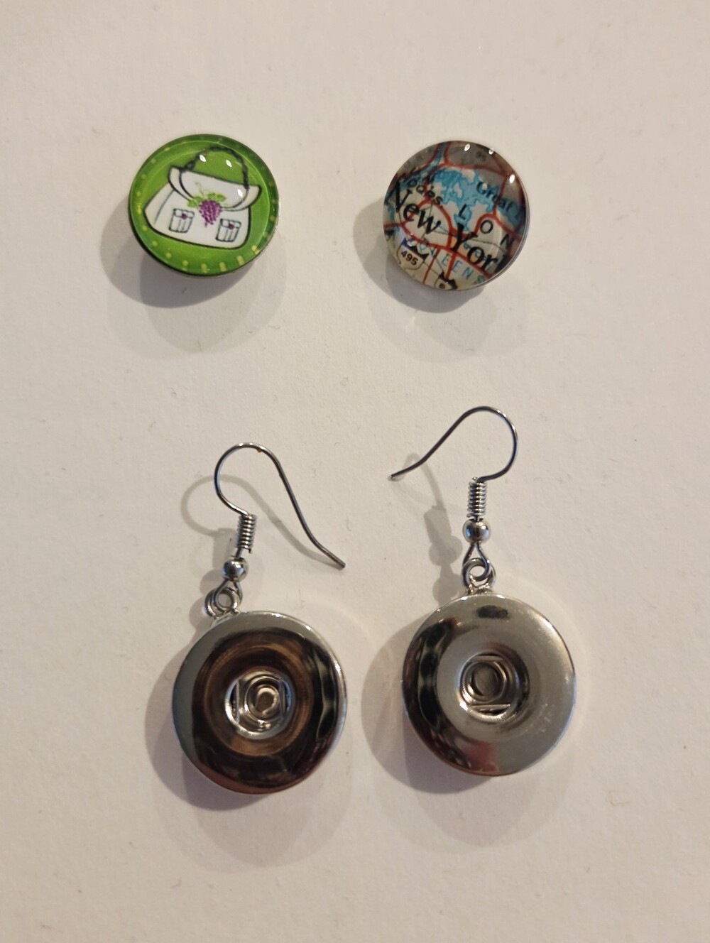 Magnetic Snap Earrings
